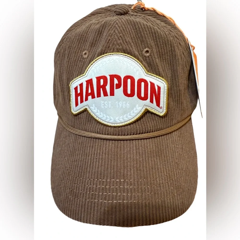 Harpoon brewery Brown Corduroy Hat OS - Picture 8 of 9